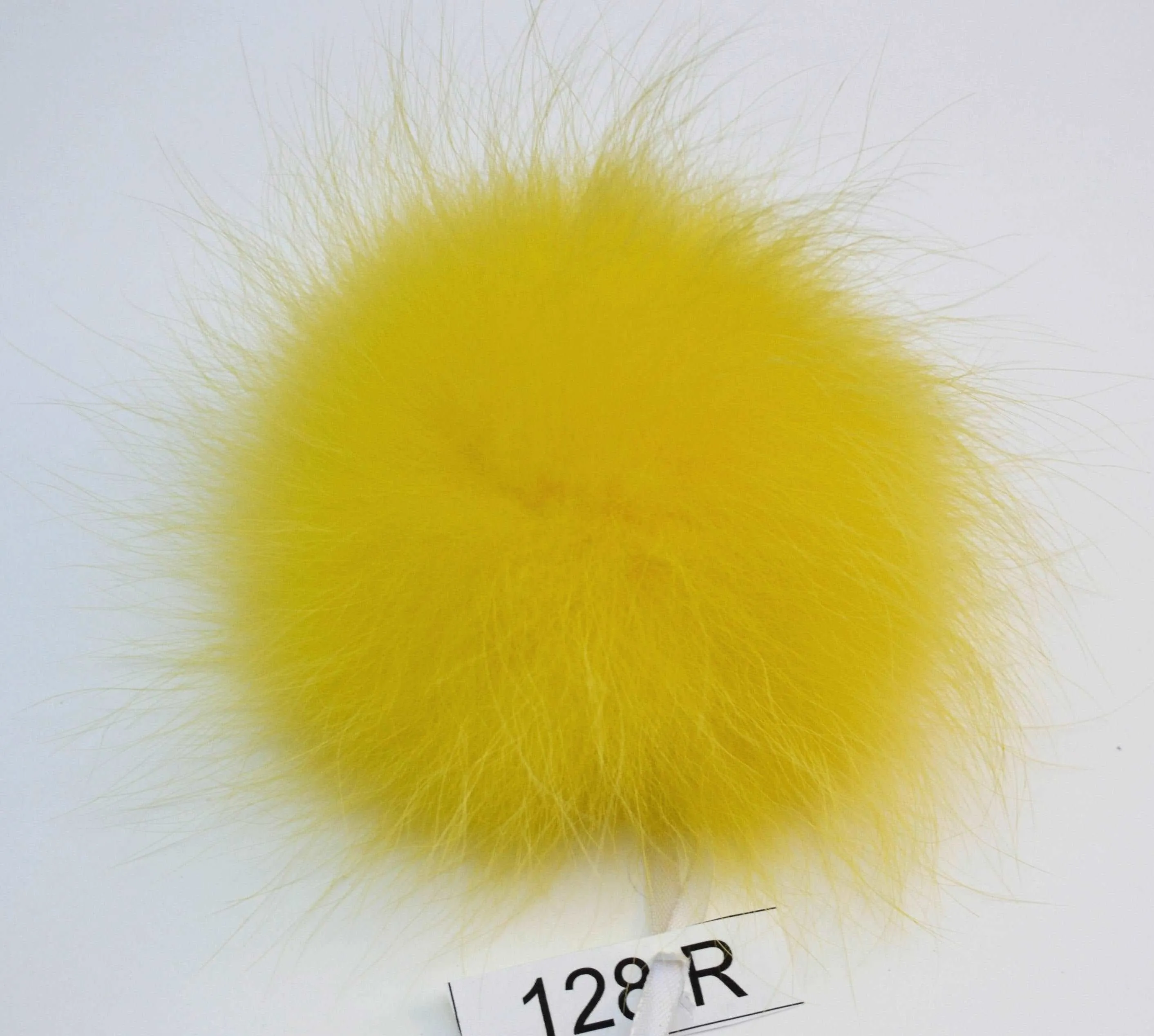 8,5" POM POM! Large Pom Poms, Fur Pom Pom for Hat, Fur Pompom, Fur Ball, Bag Charm, Pompom, Fur Pom, Knit Hat, Real Fur, Raccoon Fur, Orange