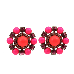 Bahia Clip Earrings