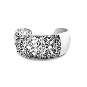 Bangle Songket Silver