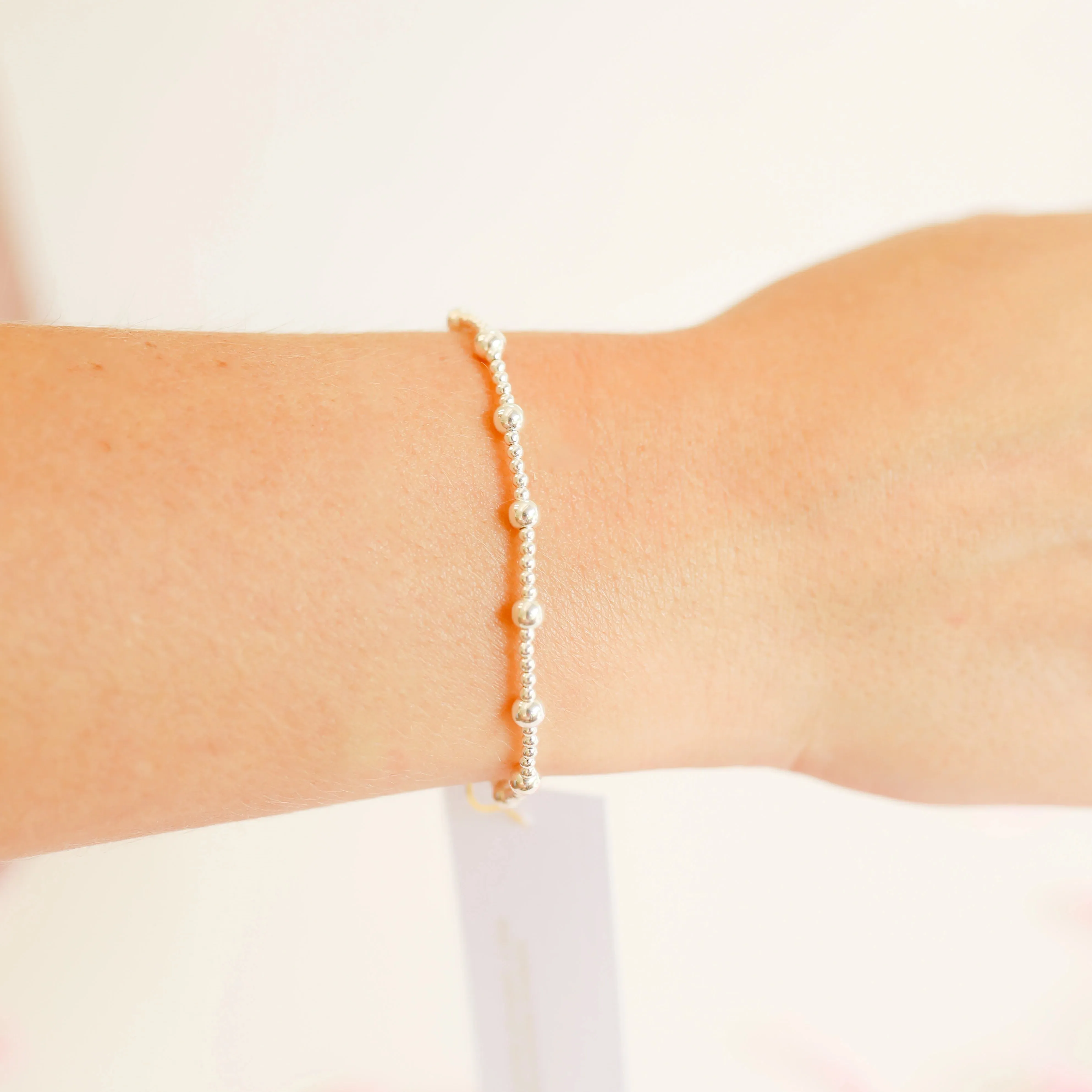 Beaded Blondes | June Bracelet in Silver