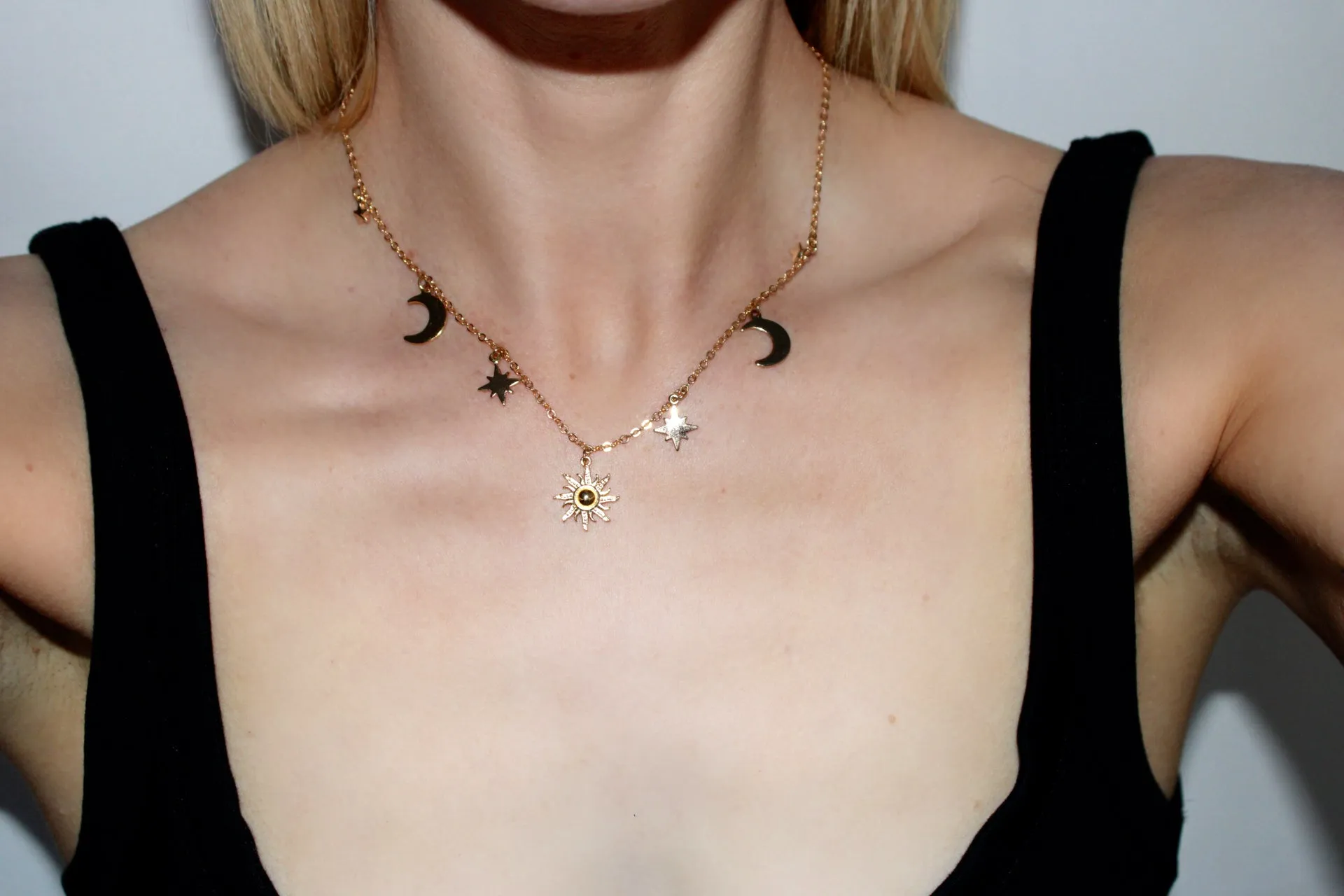 Celestial Pendant Necklace