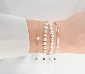 Dainty Pearl Bracelet