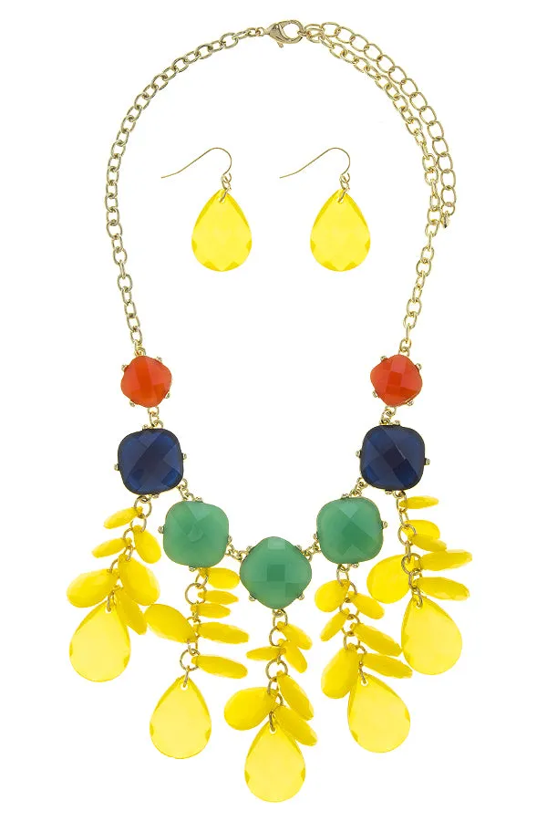 Darla Multicolor Necklace Set