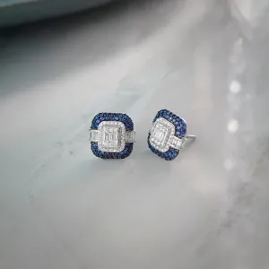 Deco Diamond Earrings