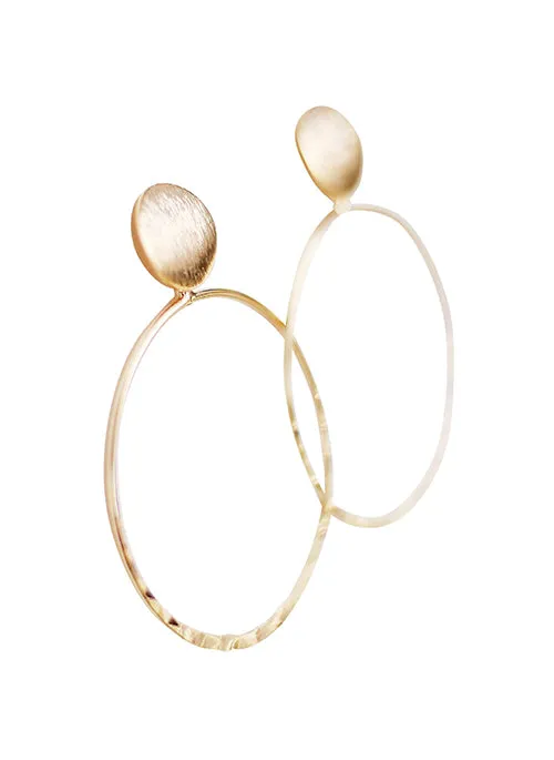 Jenn Gold Hoop Earrings