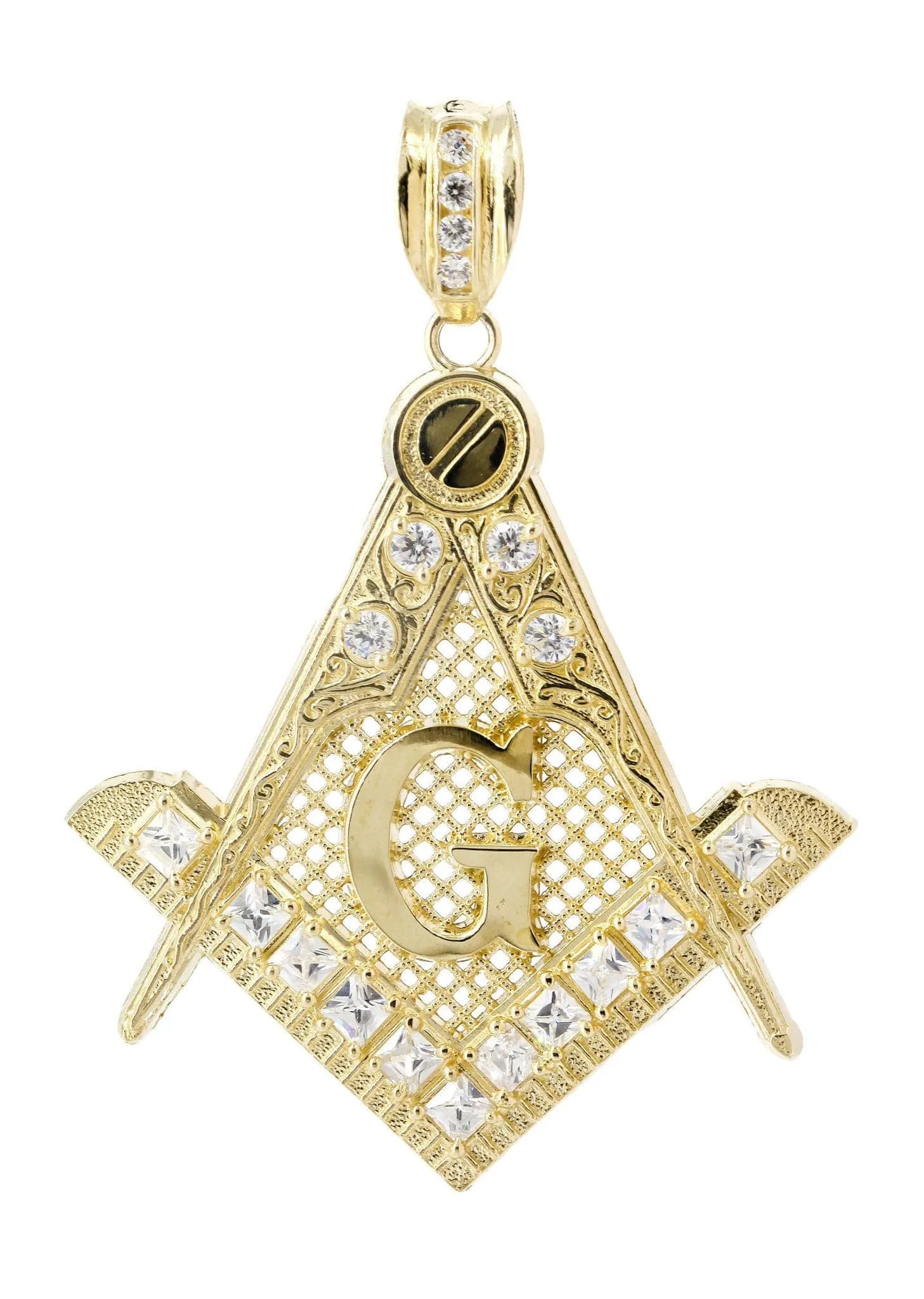 Mason  10K Gold Pendant | 9.4 Grams