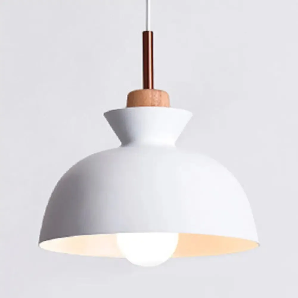 Nordic Style Aluminum Pendant Lamp with Hanging Shade – Ideal for Porch Lighting