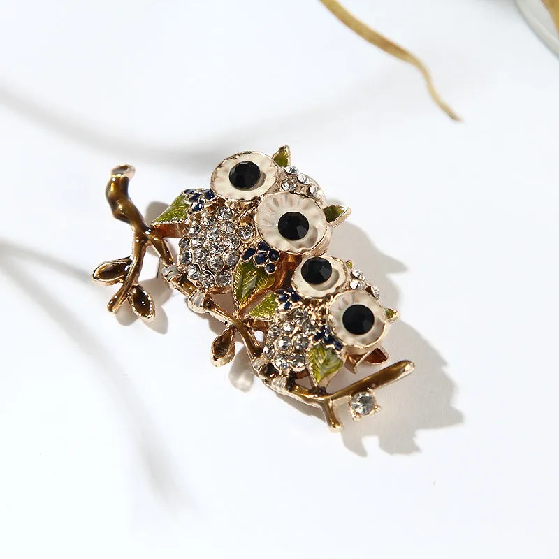 SB397 - Vintage Owl Brooch