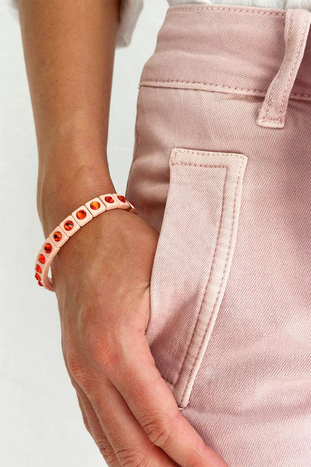 Siren Bracelet – Peach & Orange