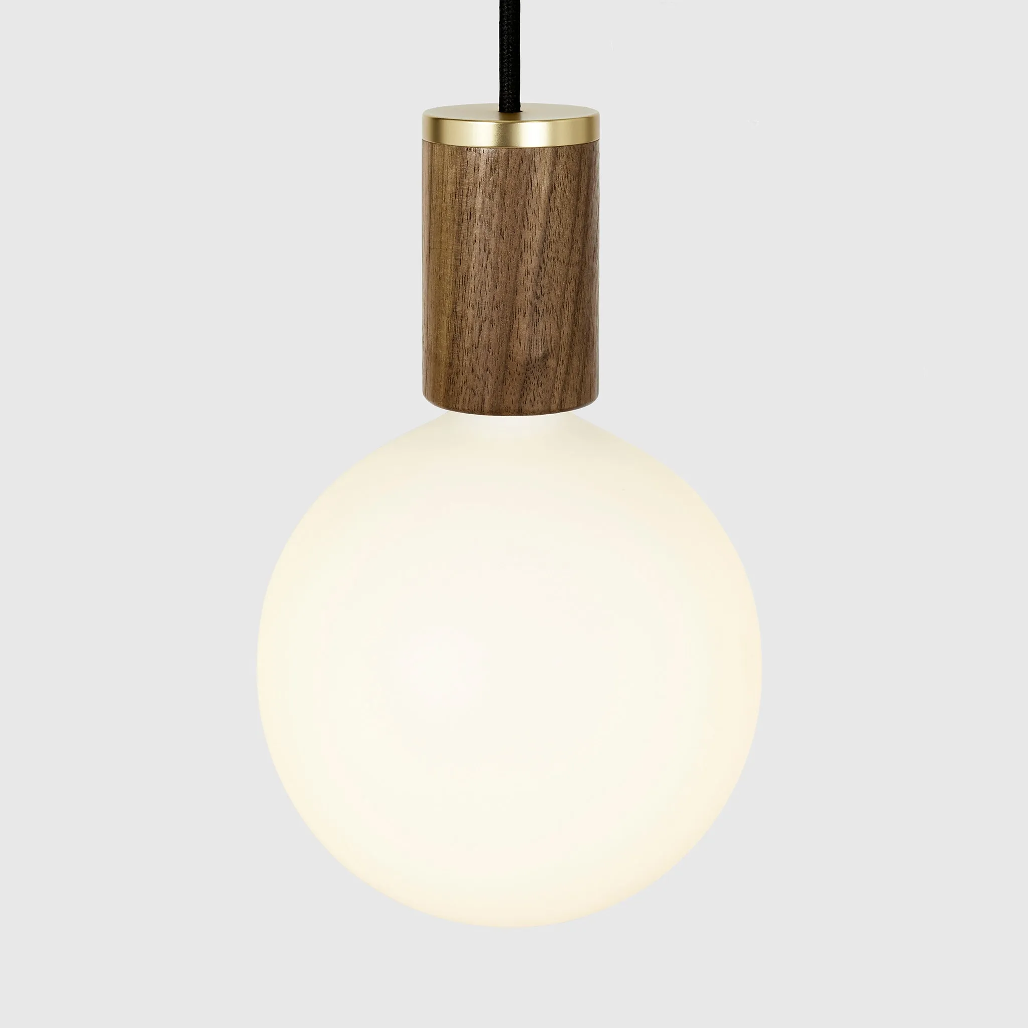 Sphere IV Pendant Light in Walnut