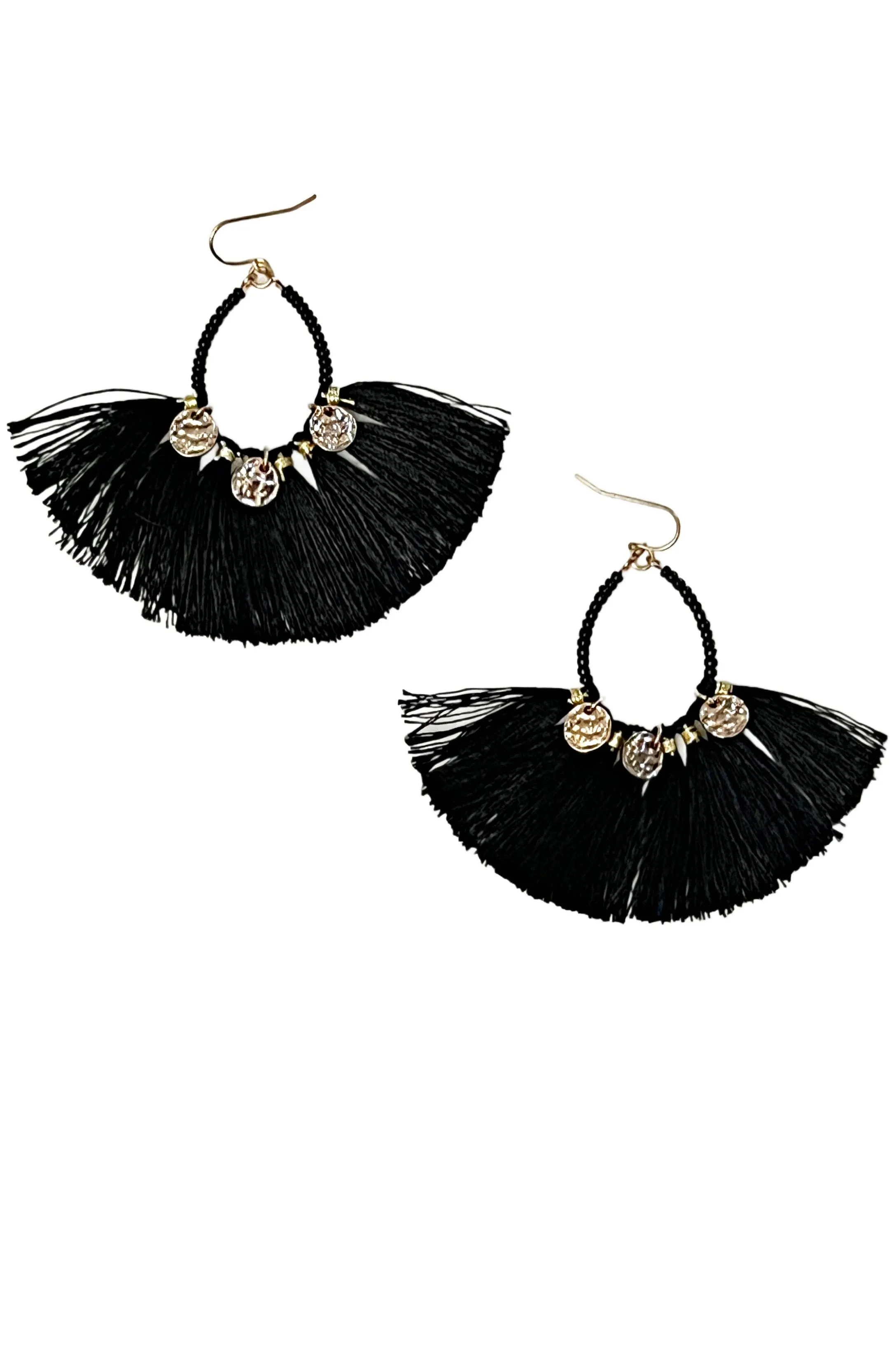 Take It Easy Earrings - Black